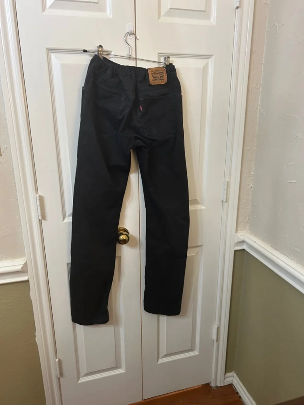 Levi's 511 slim boys black pants Size 20